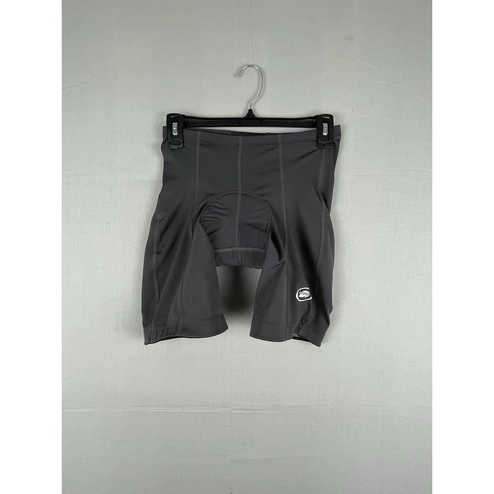 Performance Cycling Shorts Womens L Bicycle  Black Drawstring Padded Bike